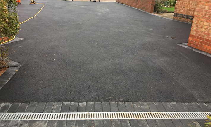 Tarmac driveway