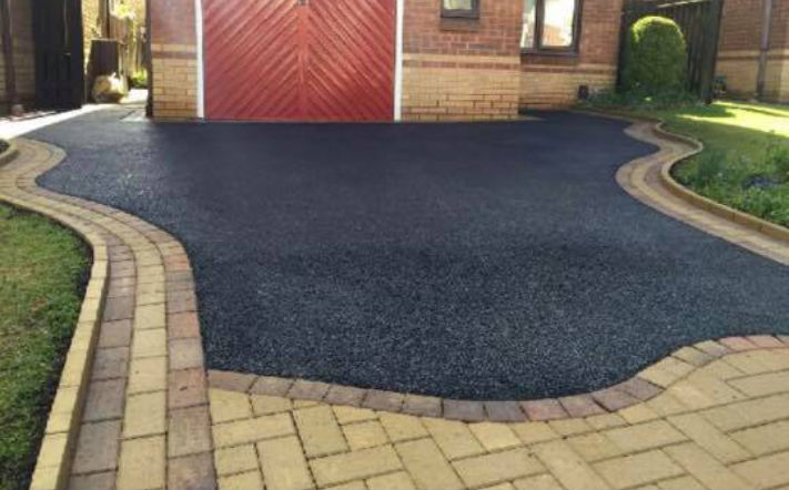 Tarmac driveway